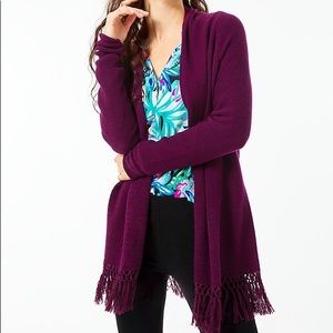 Lilly Pulitzer Tatum fringed sweater
